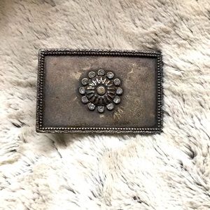 Flower design Belt Buckle